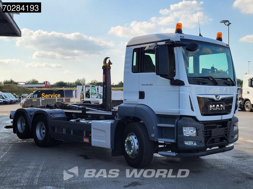 MAN TGX 28.460 6X2 MARREL AL20 S56 Hooklift Liftaxle Automatic Euro 6