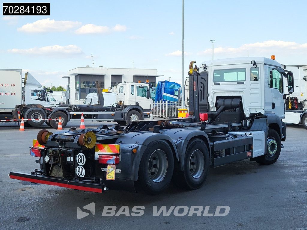 MAN TGX 28.460 6X2 MARREL AL20 S56 Hooklift Liftaxle Automatic Euro 6