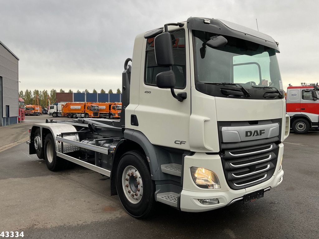 DAF FAN CF 450 Euro 6 ZF Intarder VDL 21 Ton haakarmsysteem