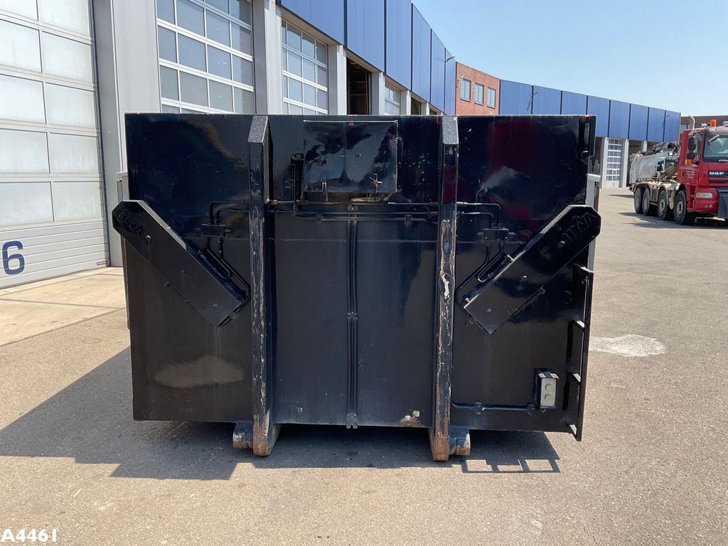 Container 18m³ met milieukleppen
