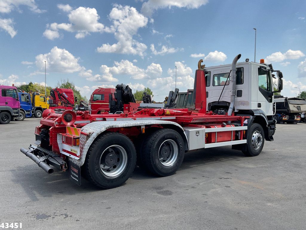 Iveco AD260T 6x4 Euro 6 AJK 20 haakarmsysteem