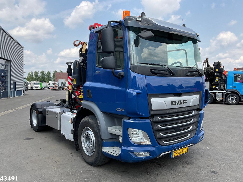 DAF FT CF 370 Euro 6 Fassi 15 Tonmeter laadkraan
