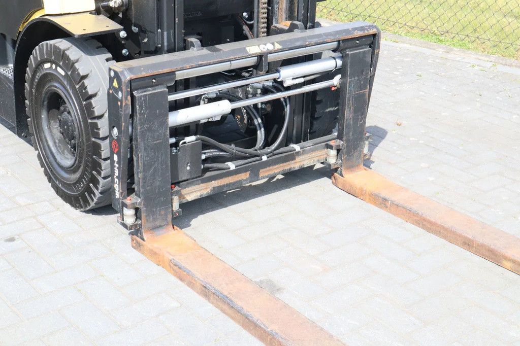 Hyster H2.5 A | BOOM SUSPENSION | SIDESHIFT | FORK EXTENTIONS | FORK POSITIONERS