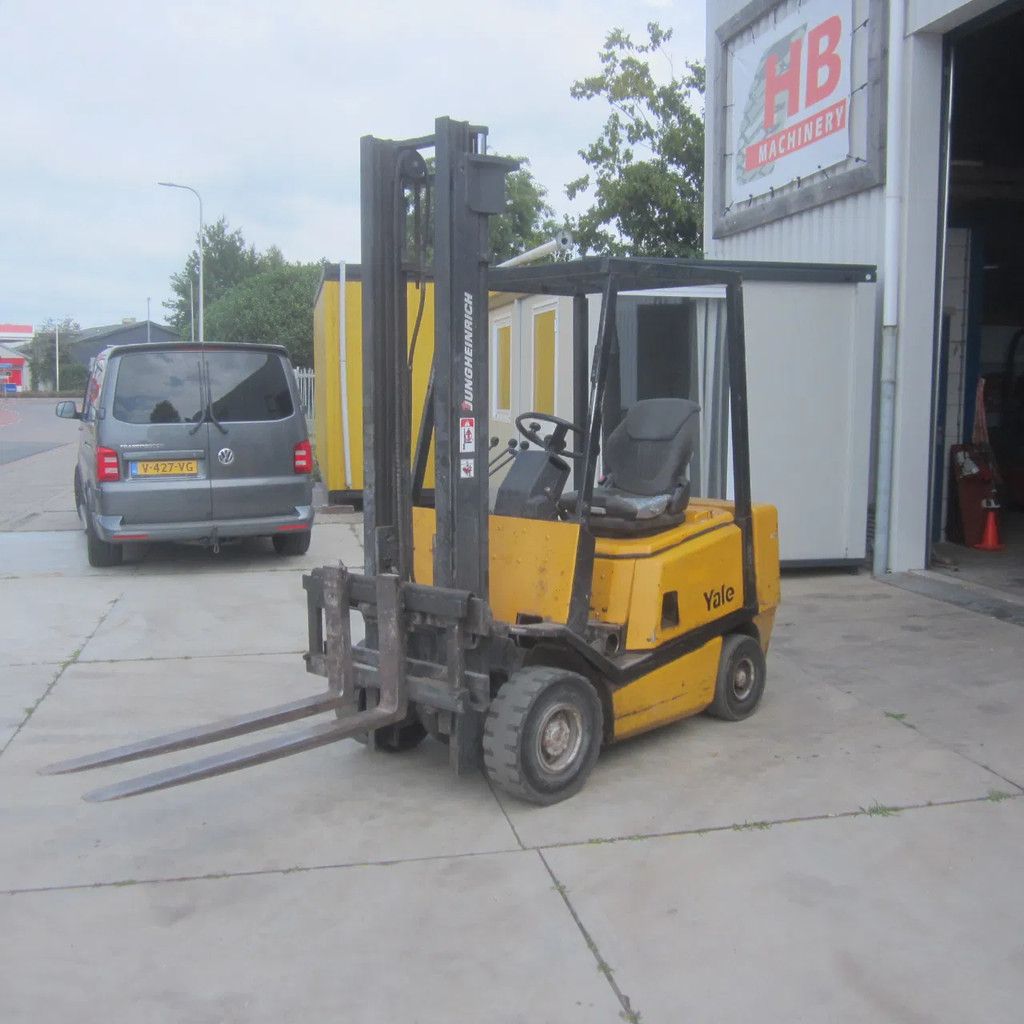 Yale FG20 diesel, duplomast, side shift.