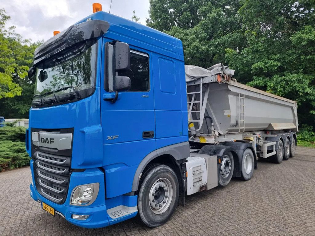 DAF XF 450 LOW KM!! DAF XF450 + STAS S300CX KIPPER
