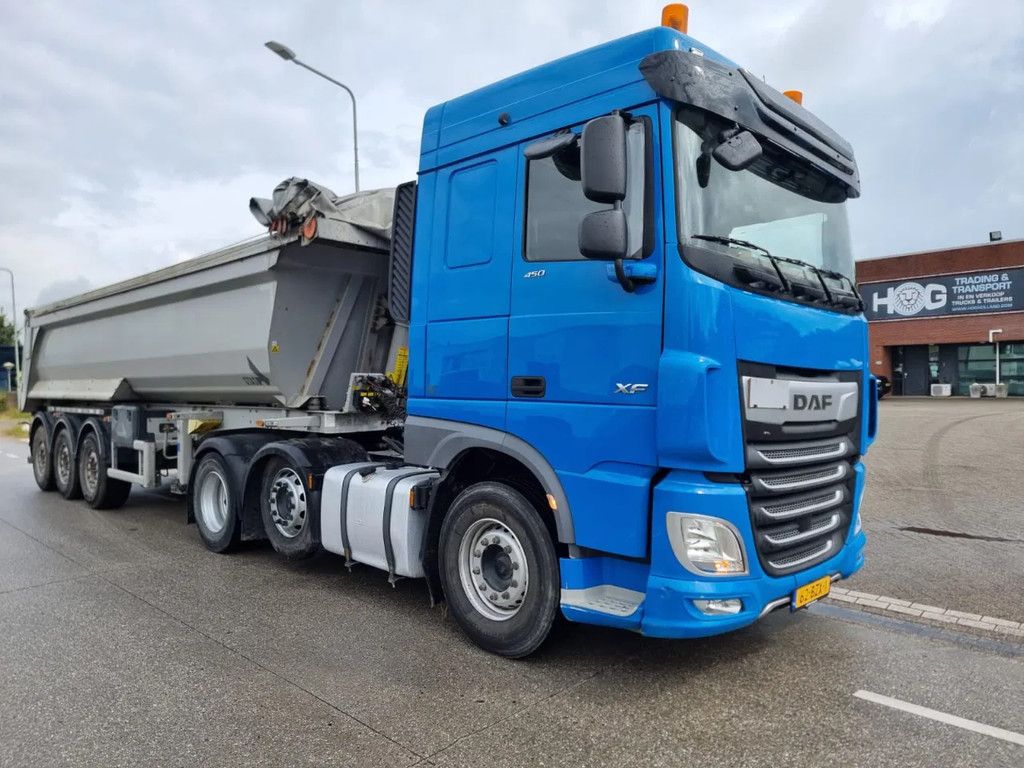 DAF XF 450 LOW KM!! DAF XF450 + STAS S300CX KIPPER