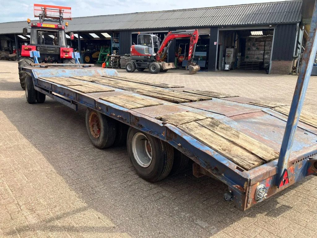 Dieplader aanhanger 20 tons