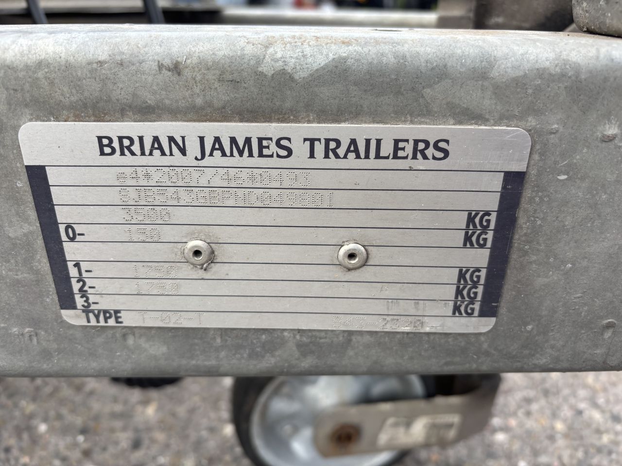 Brian James Machinetransporter