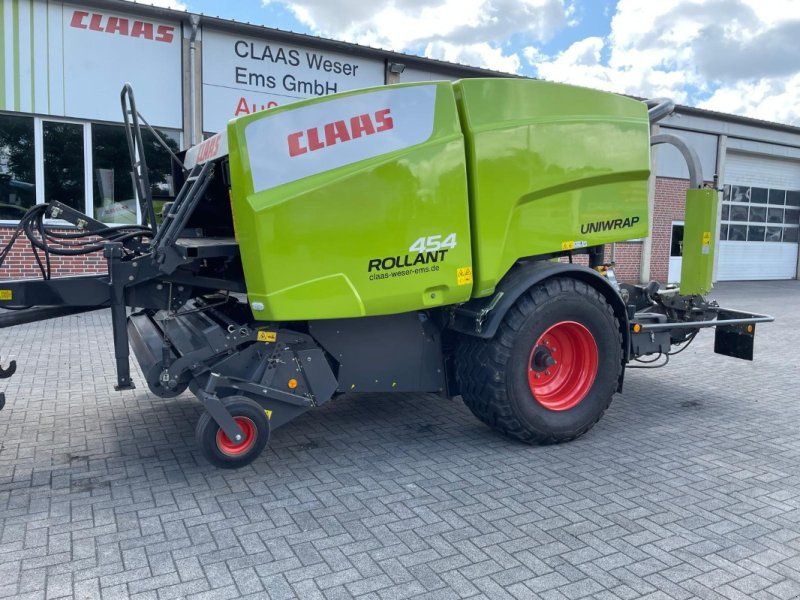 Claas ROLLANT 454 RC UNIWRAP, Pressen-Wickler-Kombination