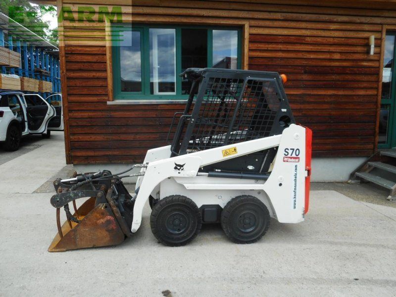 Bobcat s70 ( 1.270kg ) mit greiferschaufel