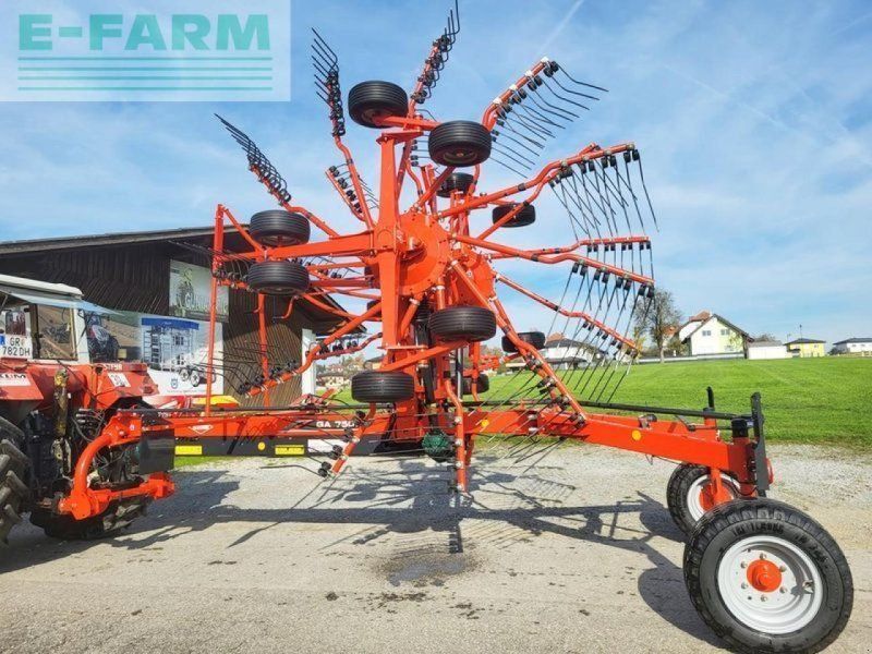 Kuhn ga7501+ 2-kreisel-mittelschwader