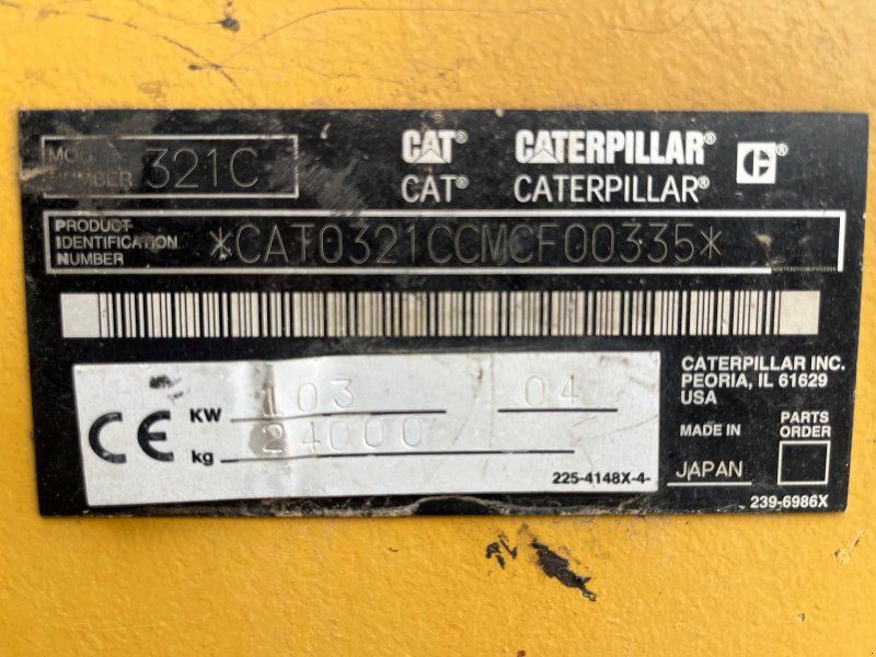 Cat 321C