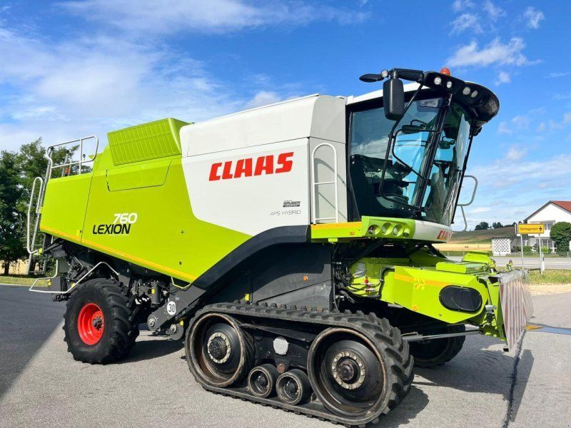 Claas Lexion 760TT, 30 kmh,  SW V900 2x Laser