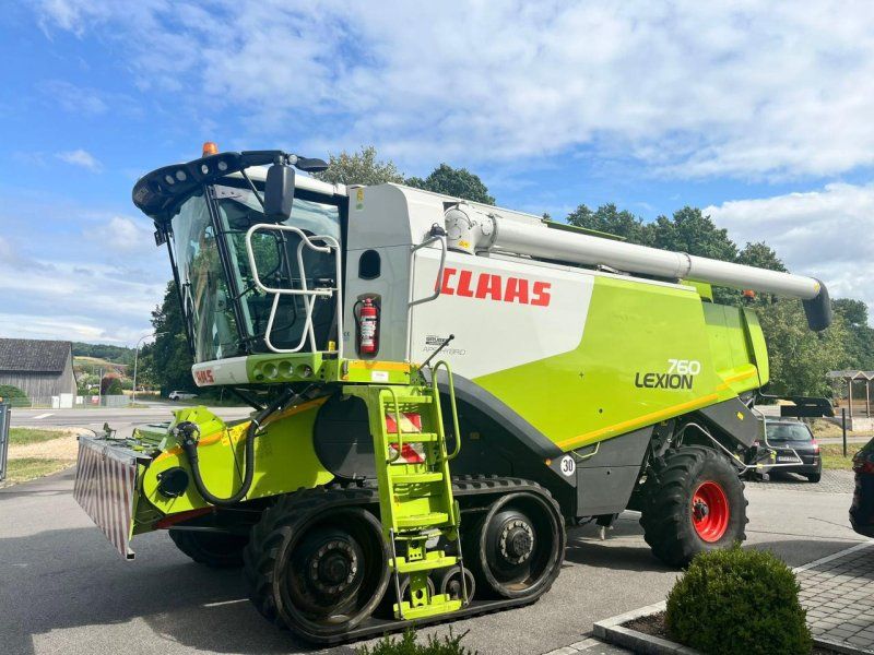 Claas Lexion 760TT, 30 kmh,  SW V900 2x Laser