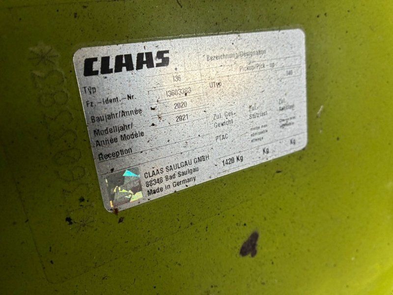 Claas PICK UP 300 Profi Contour