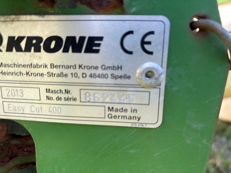 Krone Easy Cut 400