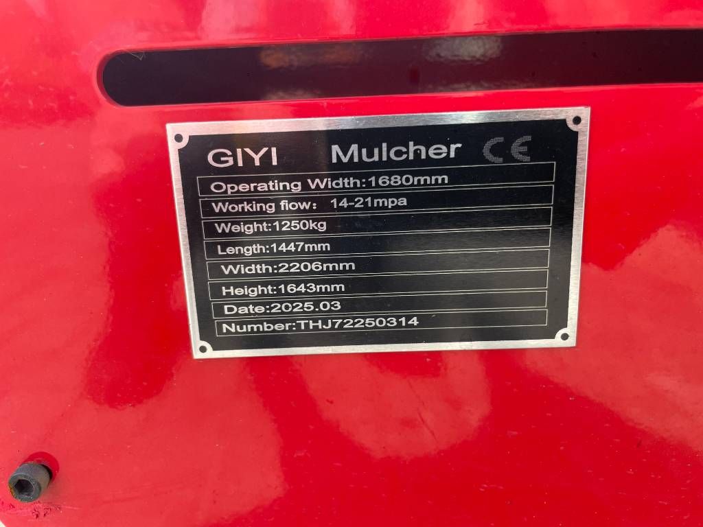 GIYI MULCHER Bosfrees