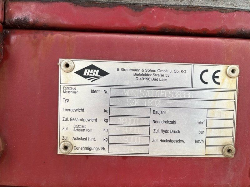 Strautmann SZK 1802