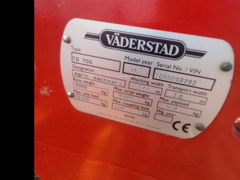 Väderstad Top Down TD 700