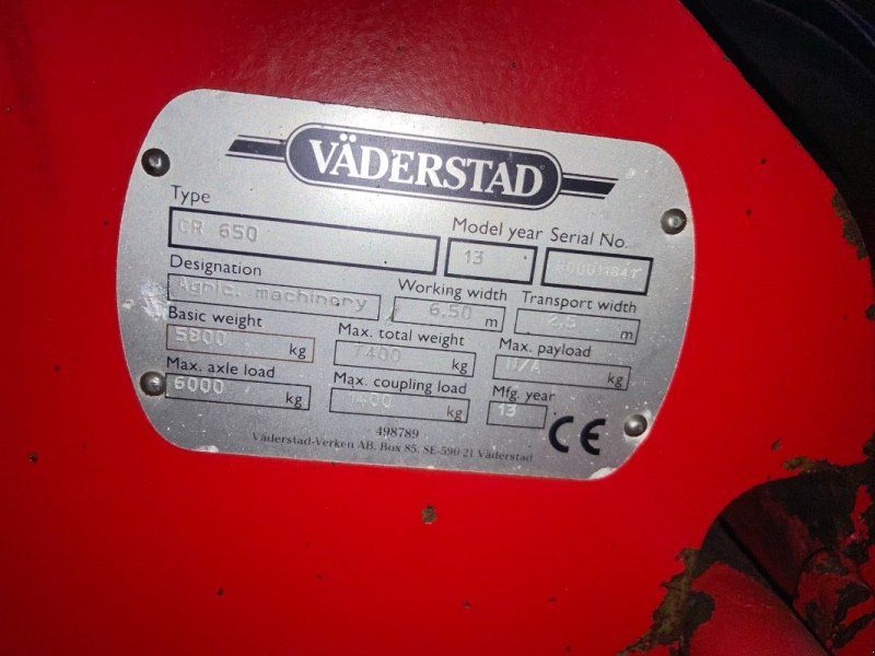 Väderstad Carrier CR 650