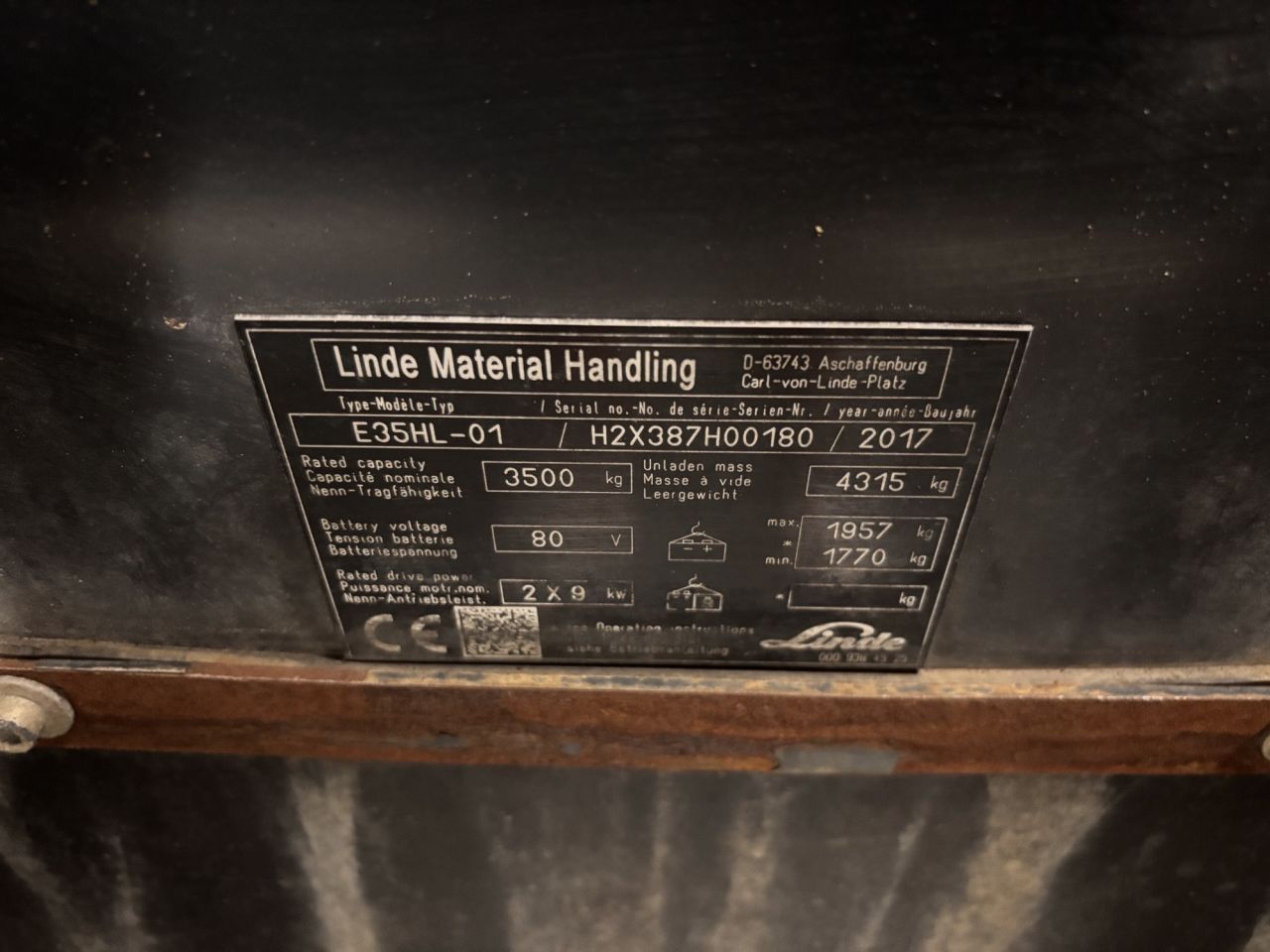 Linde E35HL-387