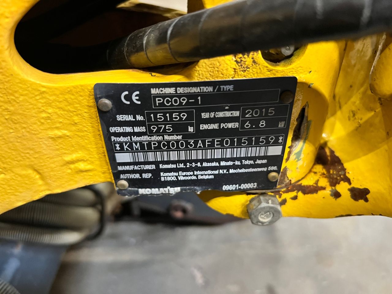 Komatsu PC09-1