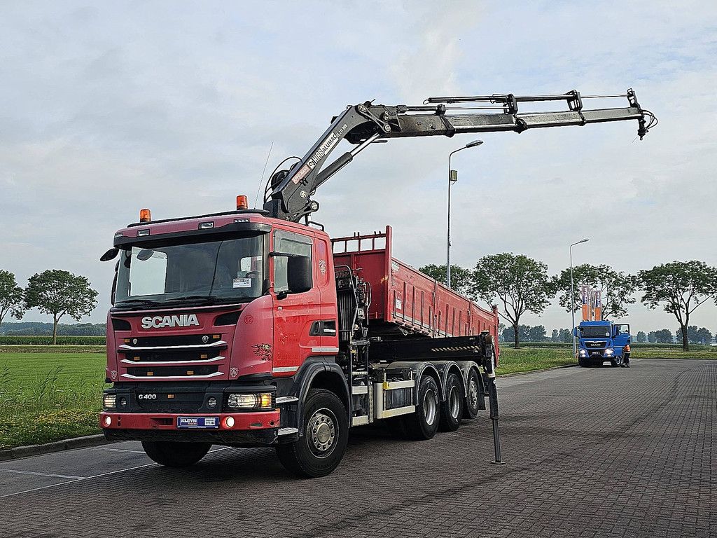 SCANIA G400 hiab 211ep-3 duo