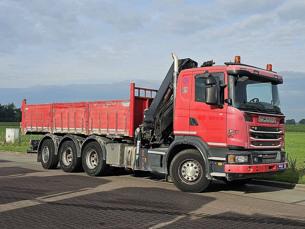 SCANIA G400 hiab 211ep-3 duo