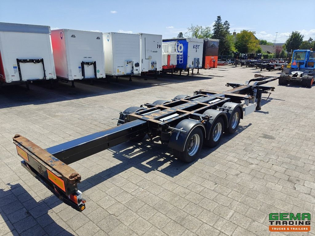 Pacton T3-010 3-Achs SAF - Multi - Trommelbremsen - Liftachse - 3x ausziehbar