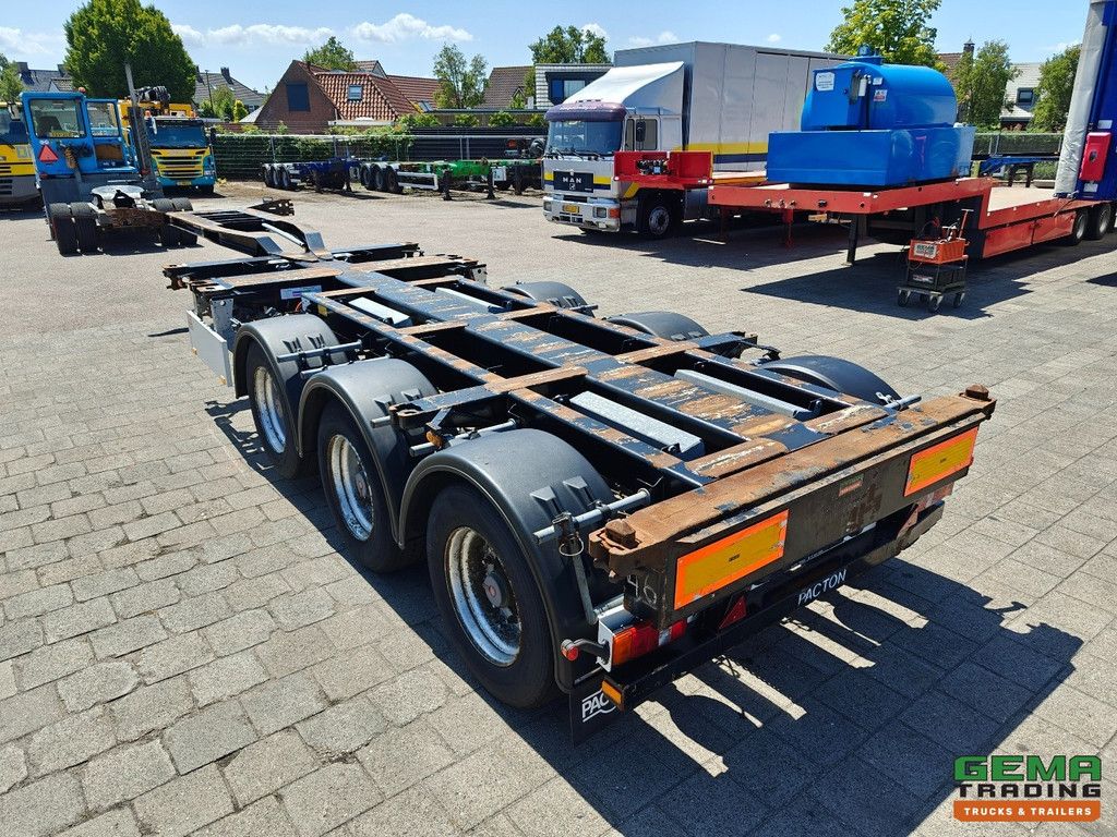 Pacton T3-010 3-Achs SAF - Multi - Trommelbremsen - Liftachse - 3x ausziehbar