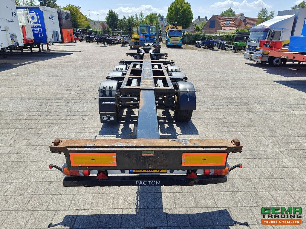 Pacton T3-010 3-Achs SAF - Multi - Trommelbremsen - Liftachse - 3x ausziehbar