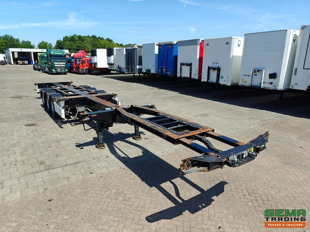 Pacton T3-010 3-Achs SAF - Multi - Trommelbremsen - Liftachse - 3x ausziehbar