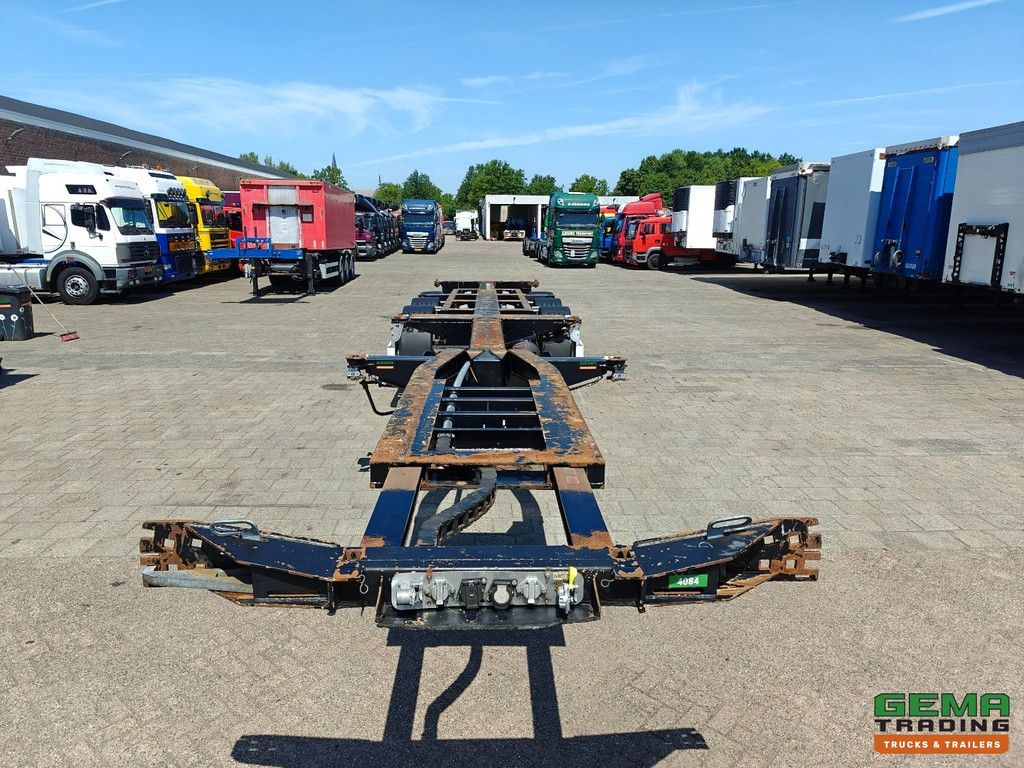 Pacton T3-010 3-Achs SAF - Multi - Trommelbremsen - Liftachse - 3x ausziehbar
