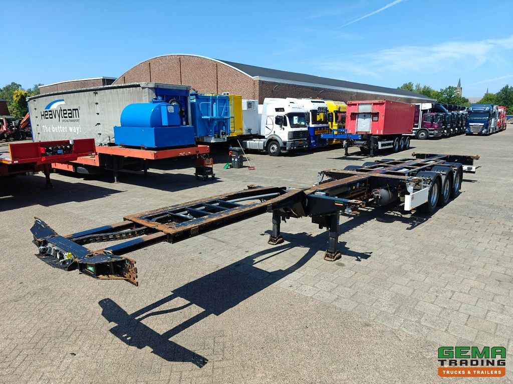 Pacton T3-010 3-Achs SAF - Multi - Trommelbremsen - Liftachse - 3x ausziehbar