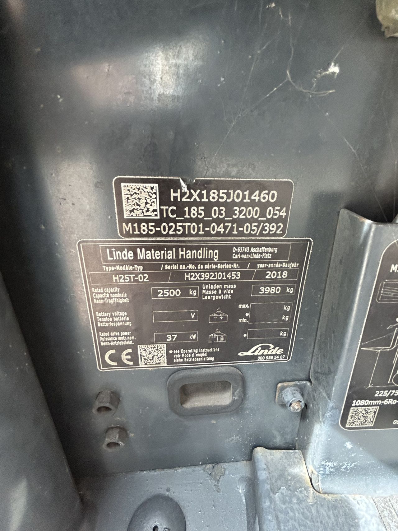 Linde heftruck