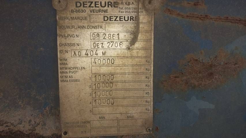 Dezeure AD404M
