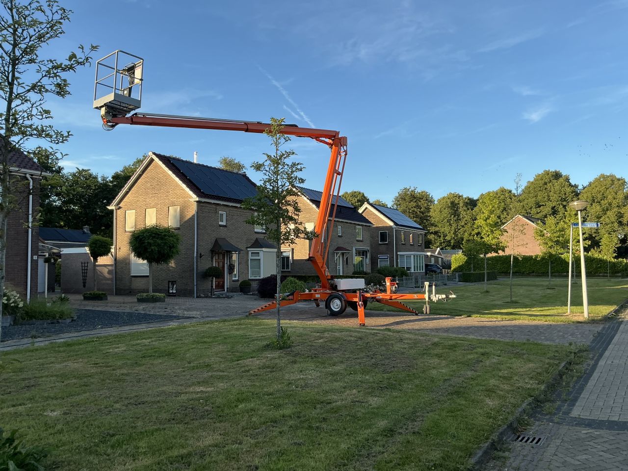Hoogwerker aanhanger (17 m)
