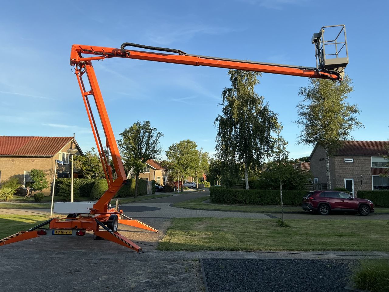 Hoogwerker aanhanger (17 m)