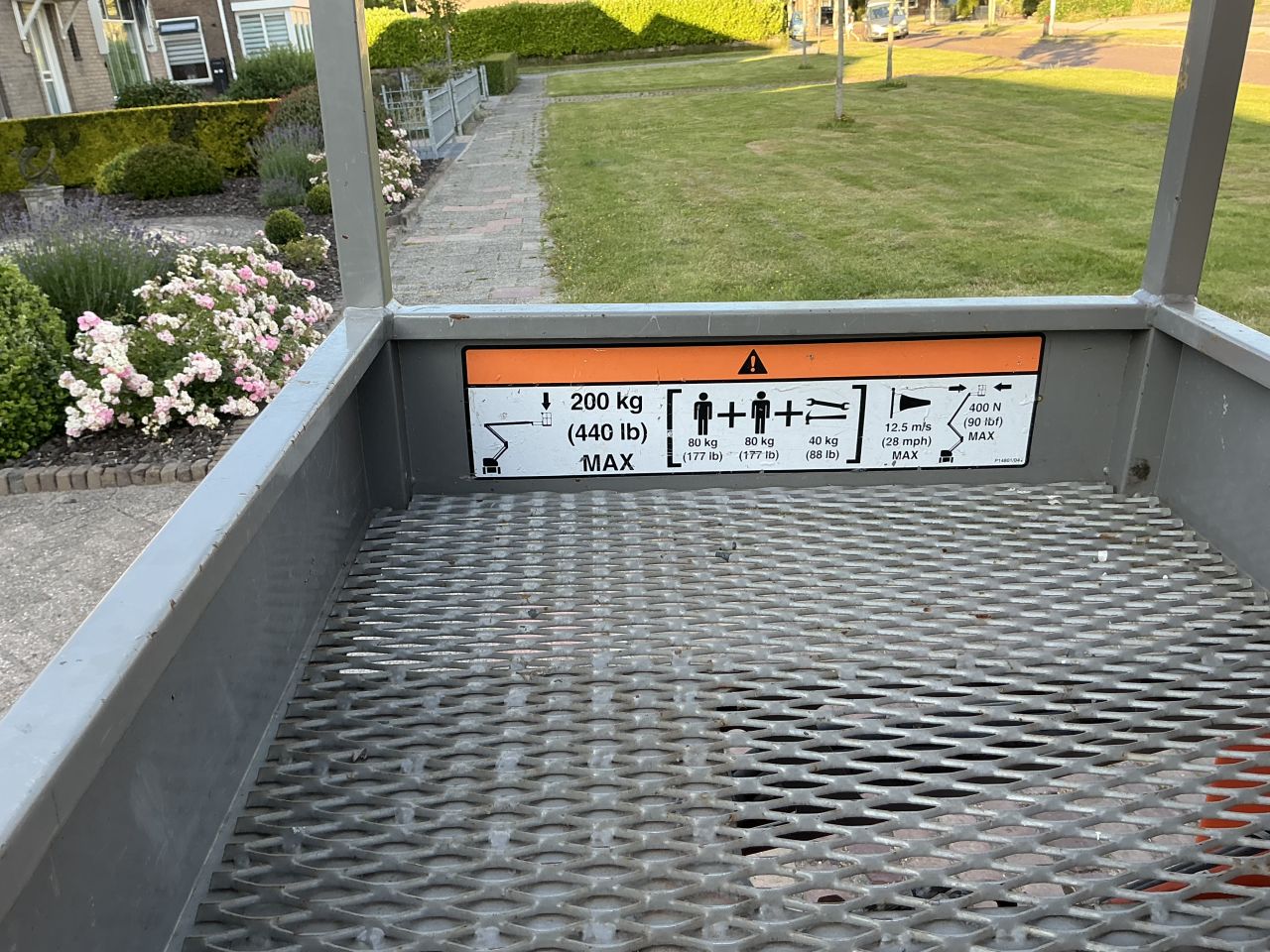 Hoogwerker aanhanger (17 m)