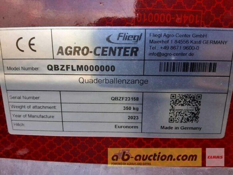 Fliegl QBZFLM000000 QUADERBALLENZANGE