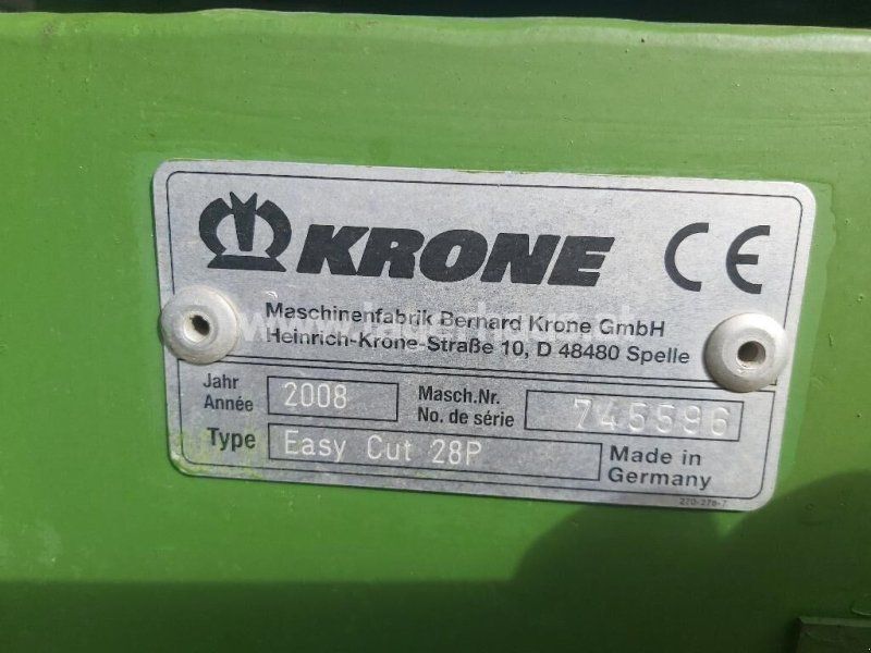 Krone EASY CUT 280 F
