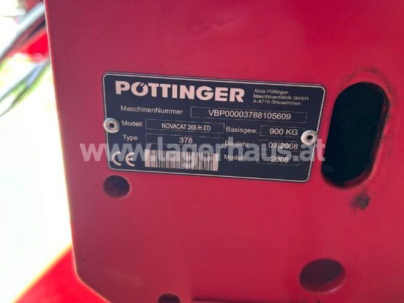 Pöttinger NOVACAT 265 HED
