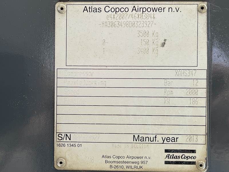 Atlas Copco XAHS 347 CD - N