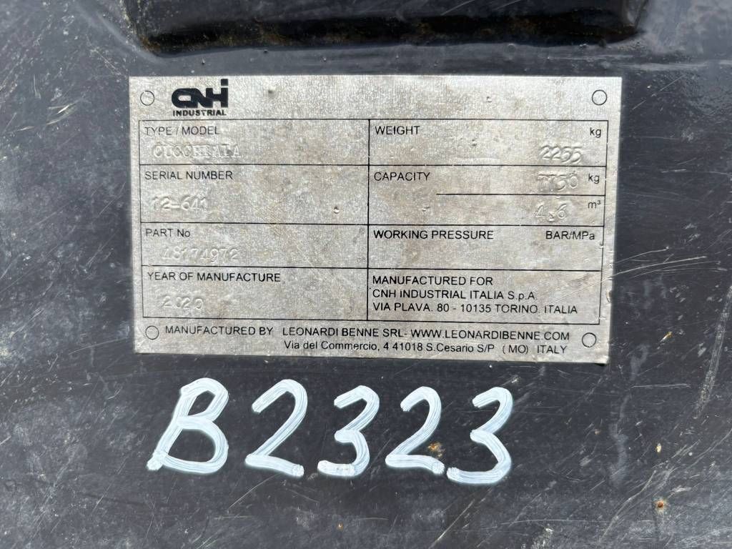 CNH Loading bucket 1021G