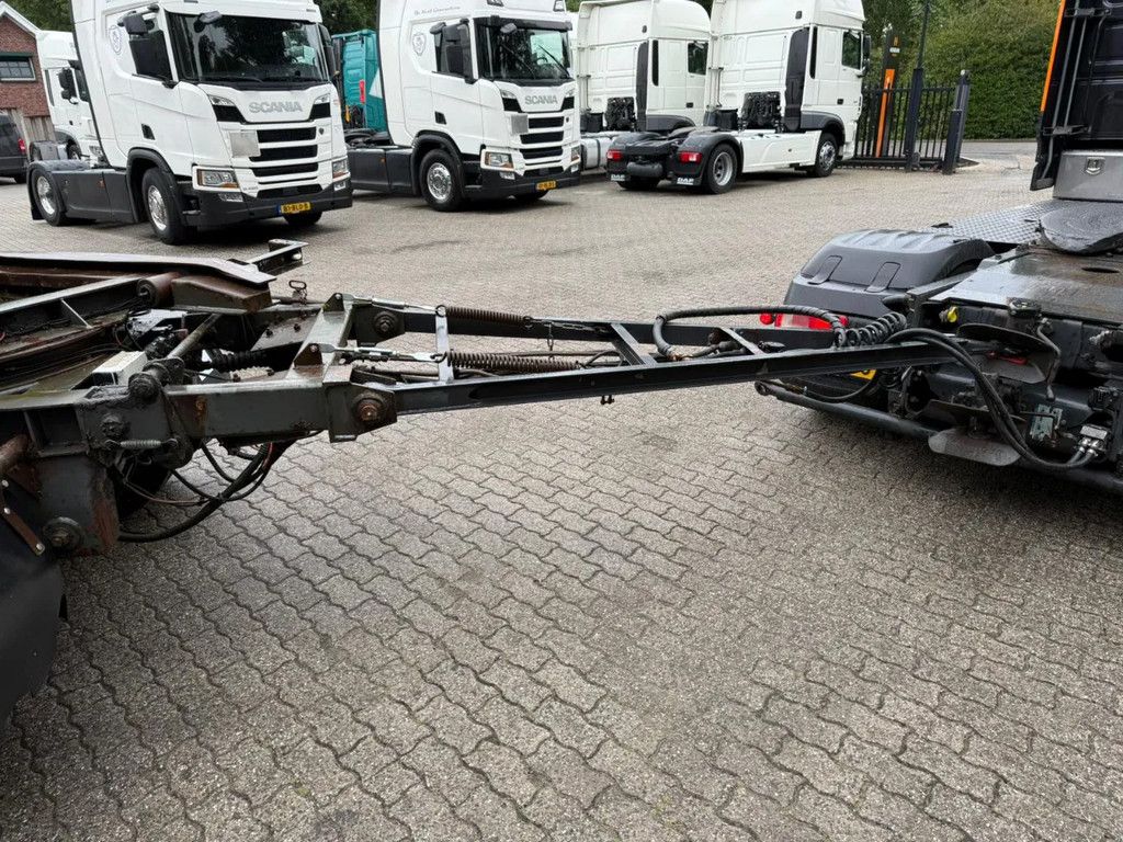 GS Meppel 28T Kiepende containeraanhangwagen! 640cm systeemlengte Centrale smering