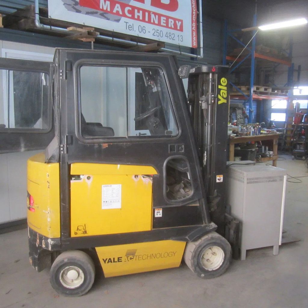 Yale ERP20AF, heftruck elek., triplex, freelift, side shift.