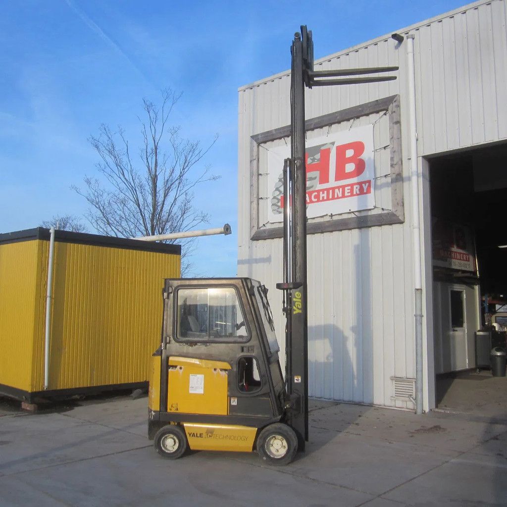 Yale ERP20AF, heftruck elek., triplex, freelift, side shift.