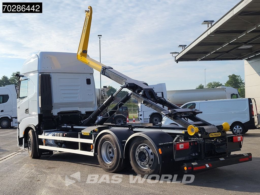 Iveco X-Way 580 6X2 NEW Palfinger PHT20SLD5 Hooklift Lift+steering Axle Automatic Navi ACC LED