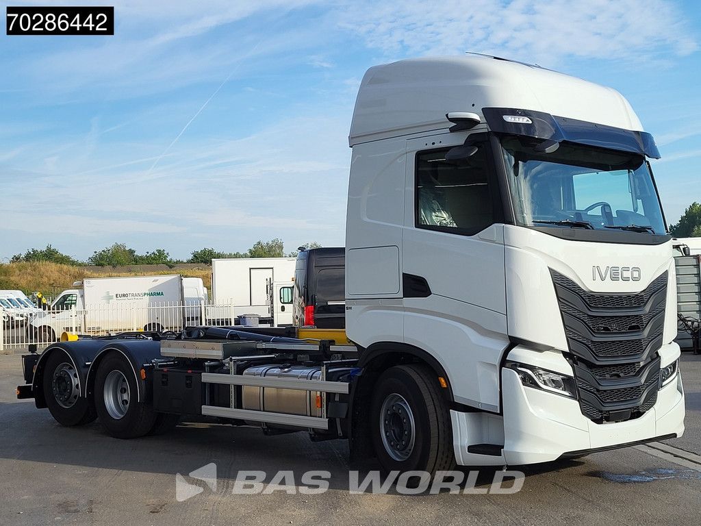 Iveco X-Way 580 6X2 NEW Palfinger PHT20SLD5 Hooklift Lift+steering Axle Automatic Navi ACC LED