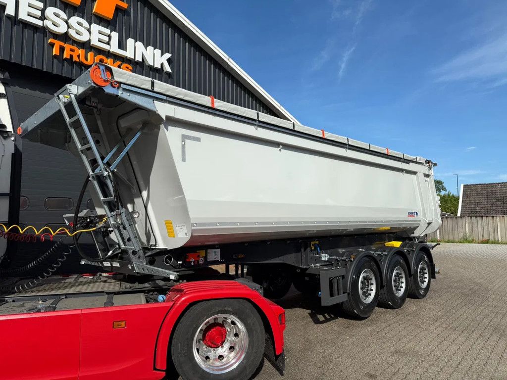 Schmitz Cargobull SKI 24 SL 28m3 Stalen kipper Liftas Automatisch zeil, Nieuw!